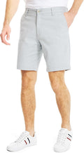 Nautica Classic Fit Flat Front Stretch Chino Deck Shorts - Essential