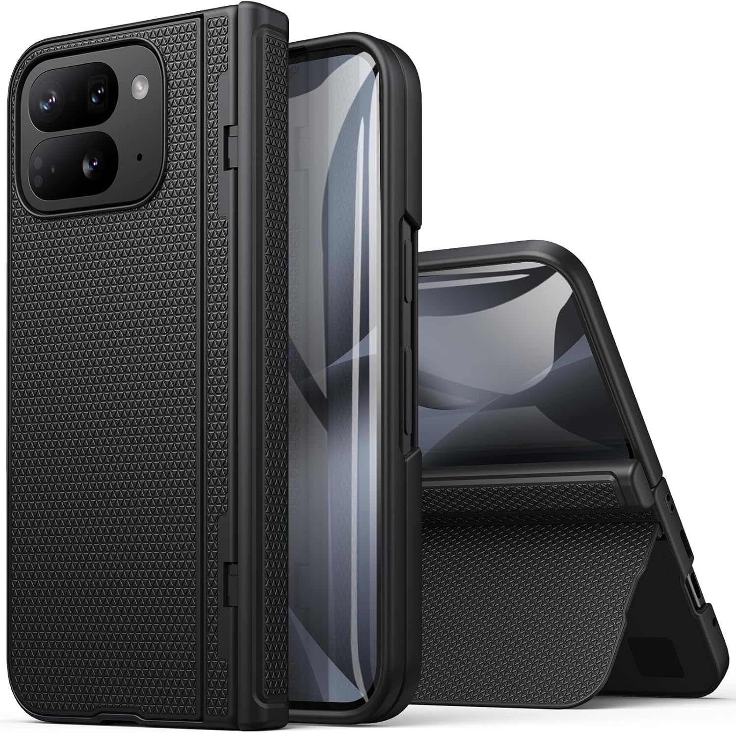 Google Pixel 10 Pro Fold Case with Stand and Hinge Protection