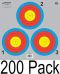 Archery 40cm & 80cm Targets - Durable Bull's-eye Practice Pack