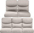 Pop 22x25/22x24 Outdoor Cushions 5 Piece Set - Colorful Cloud Comfort
