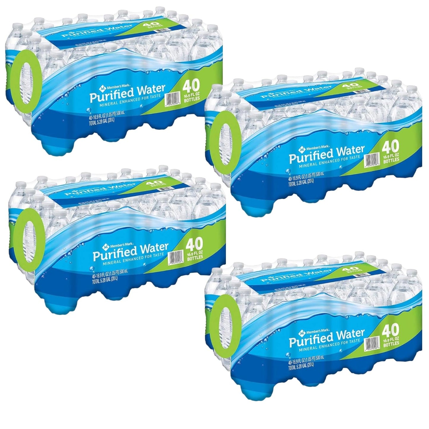 Purified Water 16.9 fl. oz. Bottles - Perfect for Events & Families