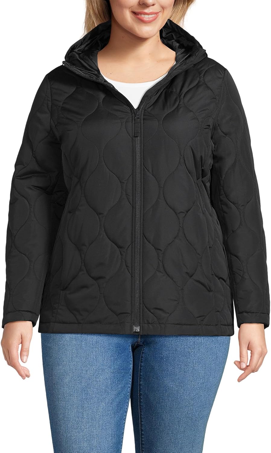 Lands' End FeatherFree Insulated Jacket for Women - Cozy & Warm