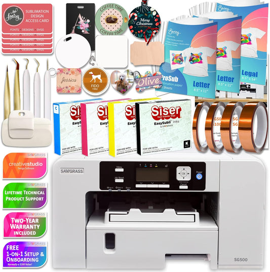 Sawgrass SG500 Bundle - Everything You Need to Sublimate!