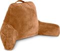 Husband Pillow Tan Reading Pillow and Bed Rest - Large Support Cushion