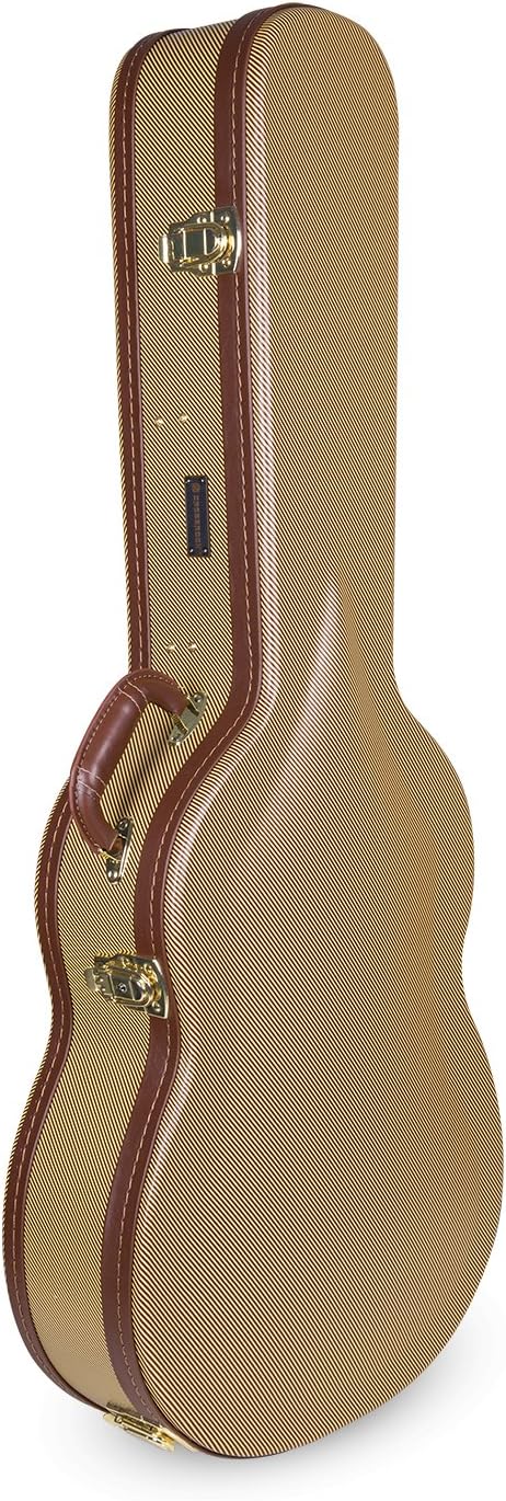 Crossrock Wooden Classical Guitar Case for 4/4 Full Size