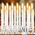 YAUNGEL Window Candles 20 Pack - Bright Battery LED Window Lights