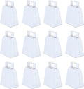 Beistle White Cowbells Pack of 12 - Loud, Lightweight 4in Noise Makers