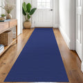 KOZYFLY Runners for Hallways 2.6x8 ft - Washable Non Slip Runner