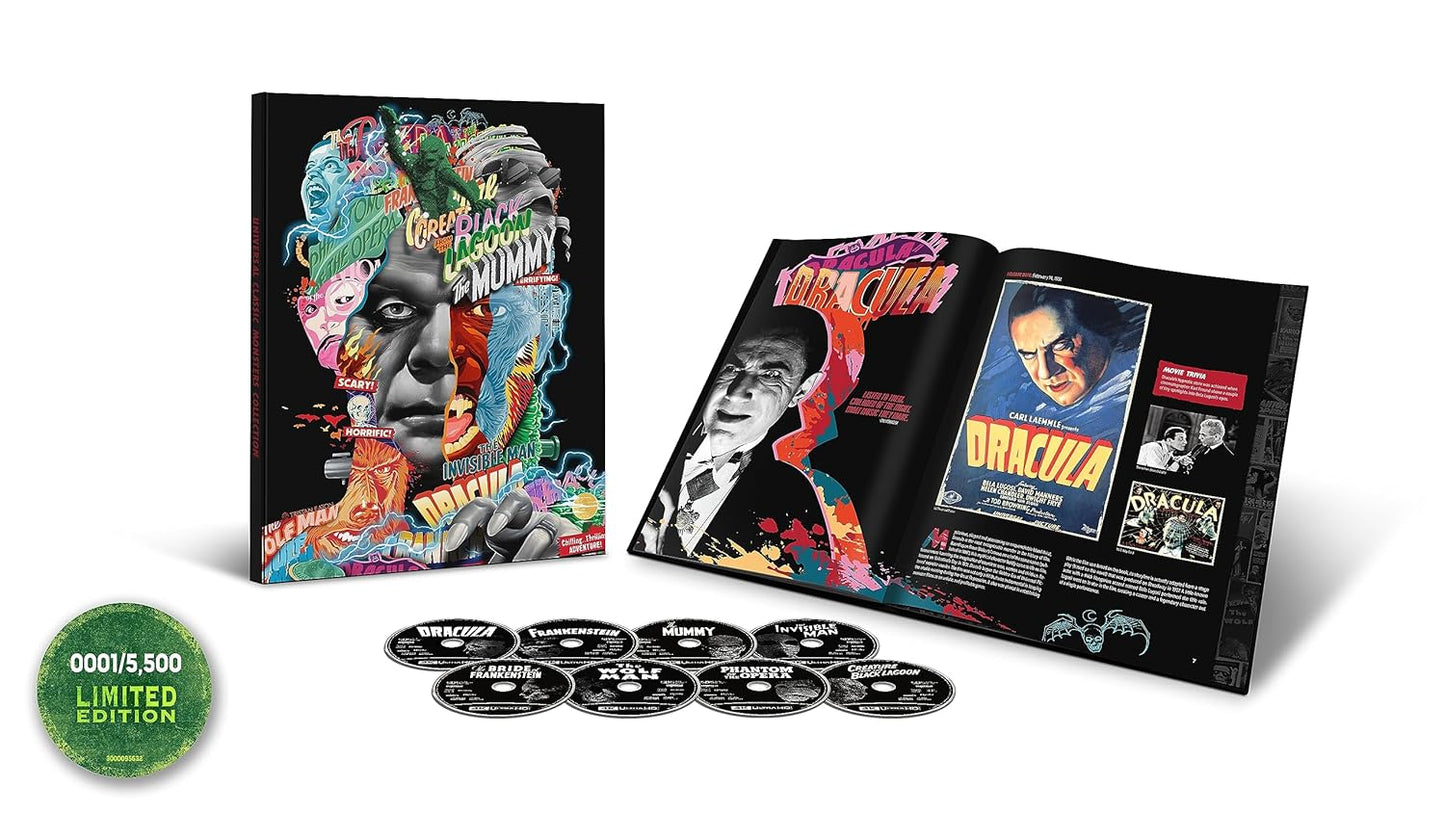 Universal Classic Monsters Limited Edition Collection - 4K UHD
