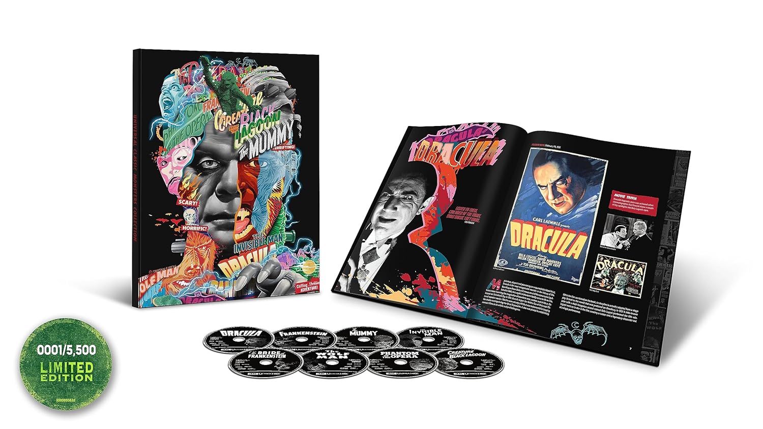 Universal Classic Monsters Limited Edition Collection - 4K UHD