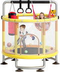 5-in-1 Toddler Trampoline 60in for Kids - Versatile Indoor Outdoor