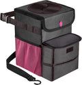 Car Trash Can Foldable Garbage Bin Leakproof 3 Gallons - Compact Car