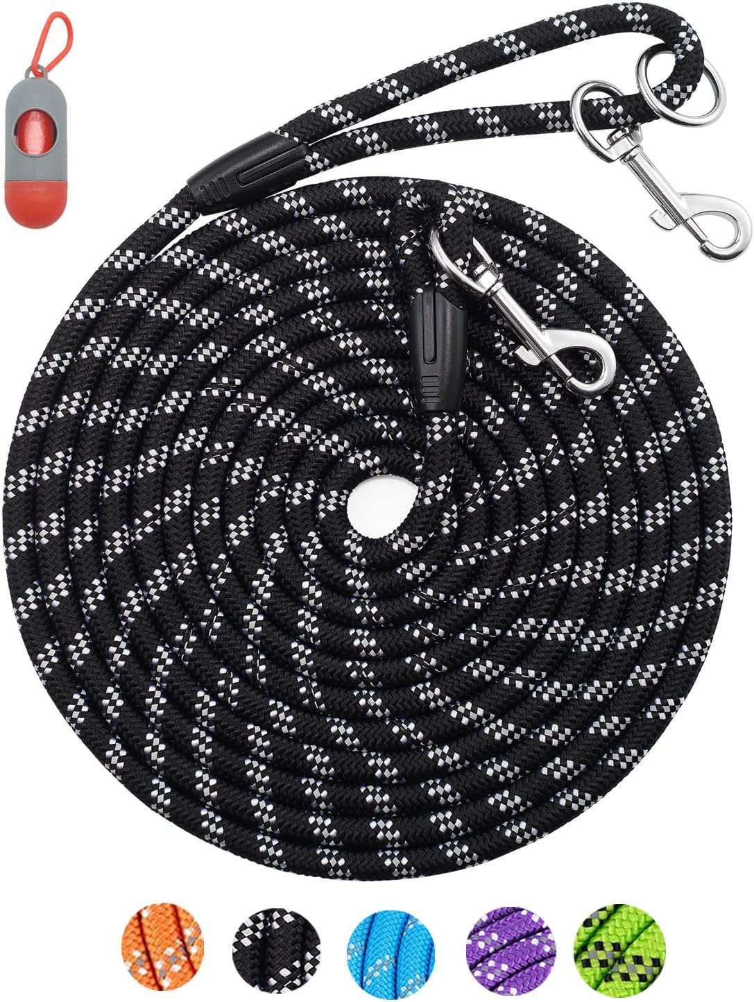 Extra Long 100FT Reflective Dog Leash for Training and Safety