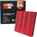 K&N Engine Air Filter Extended Life 24,000 Mile Replacement Filter