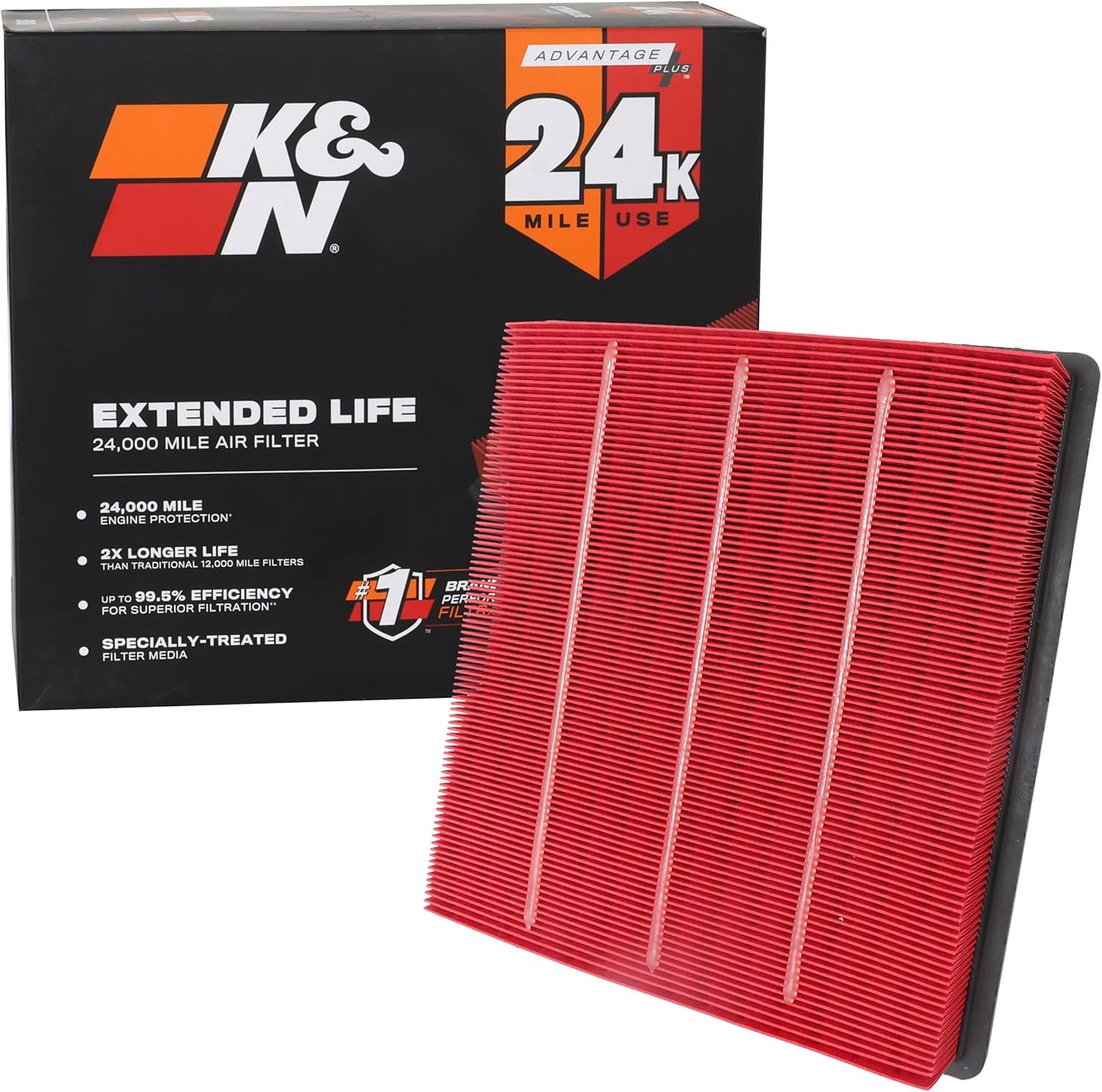 K&N Engine Air Filter for 2015-2019 Chevy/GMC Models