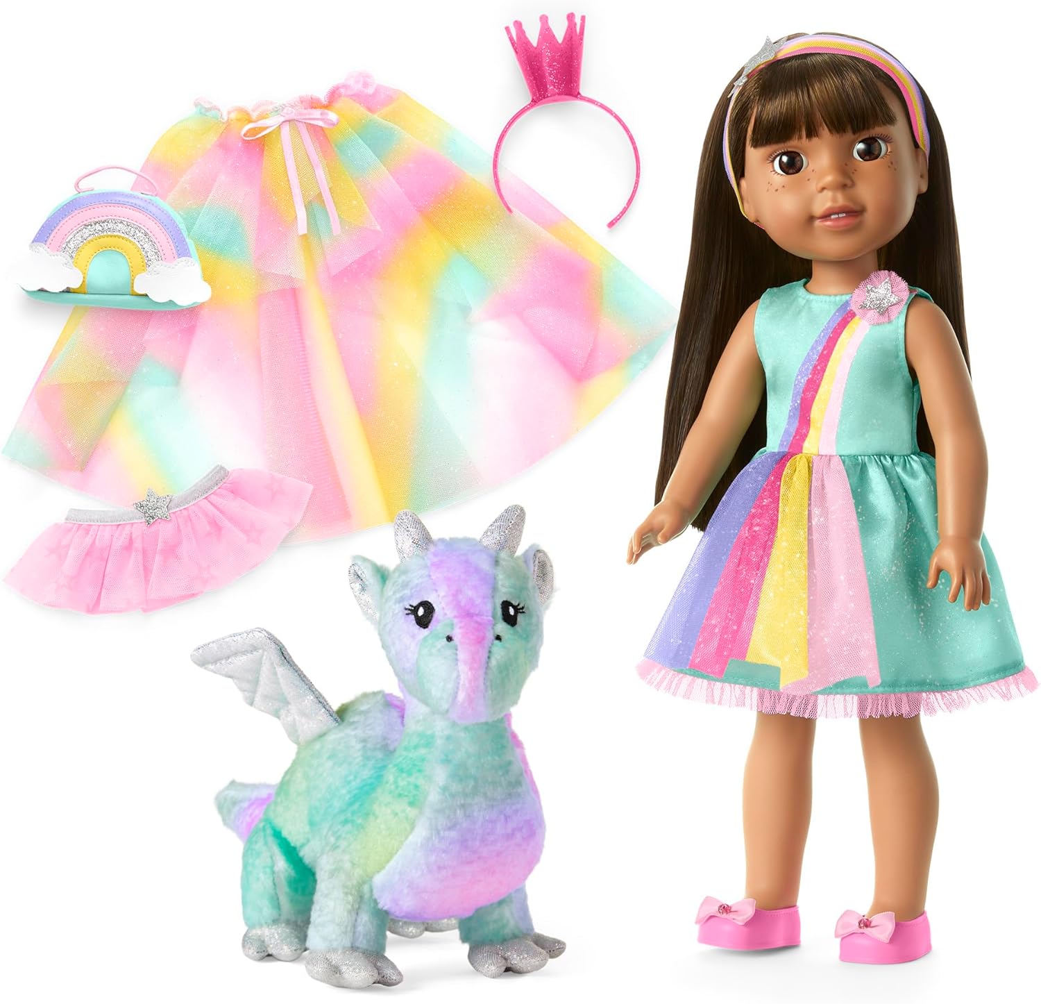 American Girl WellieWishers Ashlyn Doll Playset with Crisella
