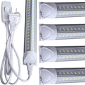 LED Shop Light Fixture 8FT 4-Pack - Bright Workshop Lighting