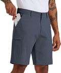 Willit Men's Golf Shorts 10in Stretch Quick Dry Cargo - Comfortable 50