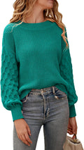 Pullover Sweater for Women - Chunky Slouchy Knit, Cozy Fall Style
