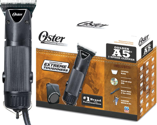 Golden A5 Single Speed Clipper for Efficient Grooming Tasks
