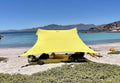 Neso Tents Grande Beach Tent 9 x 9 ft, 7 ft Tall - UPF 50+ Shade