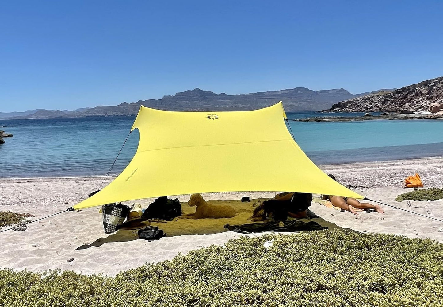 Neso Tents Grande Beach Tent - 9x9ft, 7ft Tall, Portable Design