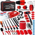55PCS Car Detailing Kit Interior Cleaner with High Power Vacuum