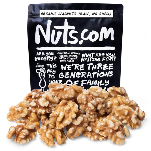Organic Walnuts Raw No Shell Healthy Snack for All Ages