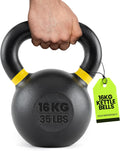 Rage Fitness Single Cast Iron Kettlebell for Full-Body Workouts