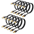 DisplayPort Cable 3FT DP to DP 10-Pack - 4K@60Hz, 2K@165Hz Performance