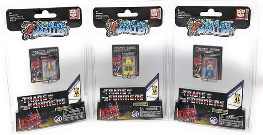 Transformers Mini Figures Set - Optimus Prime, Bumblebee, Starscream - Super Impulse