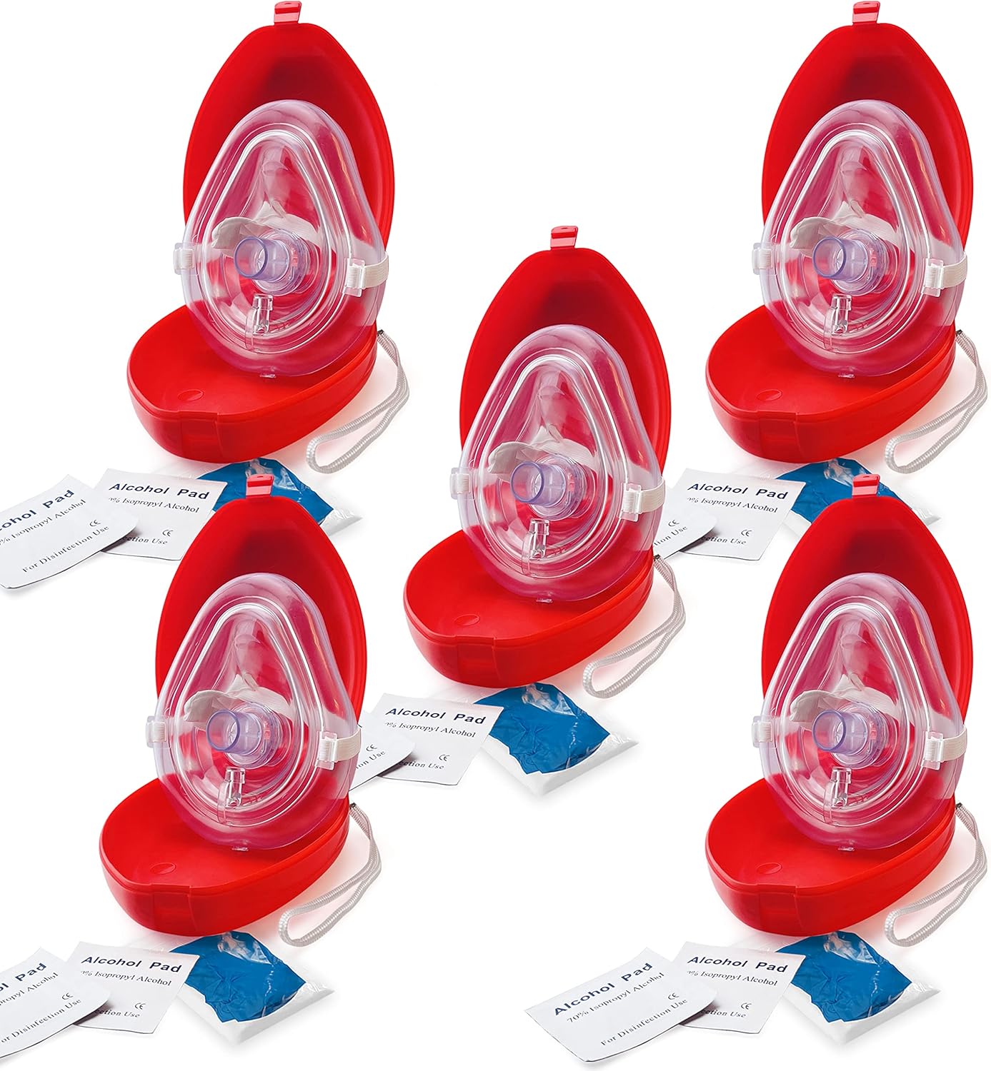Medical CPR Mask Kit for Effective Resuscitation and Safety