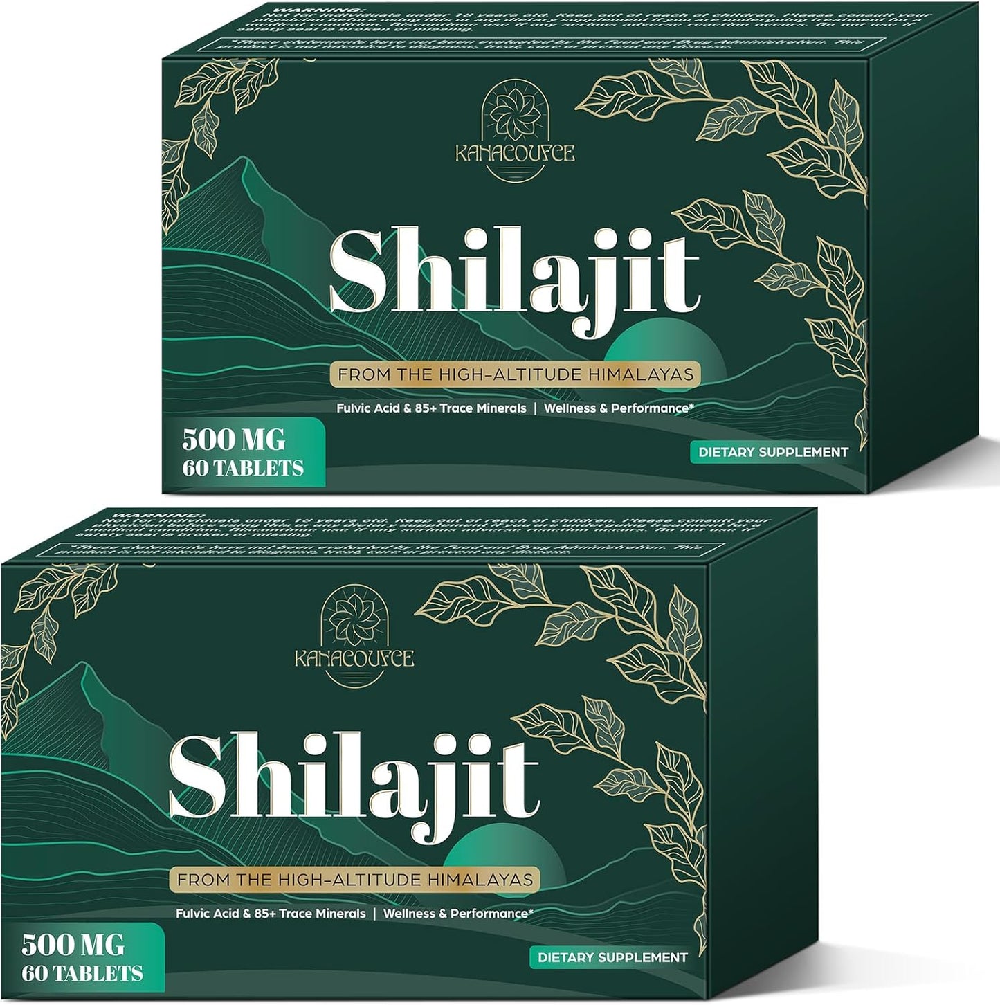 30,000 MG Shilajit Tablets for Enhanced Energy & Vitality