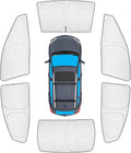 KMF Full Window Sun Shades for 2025 Toyota Camry - Privacy & UV Block