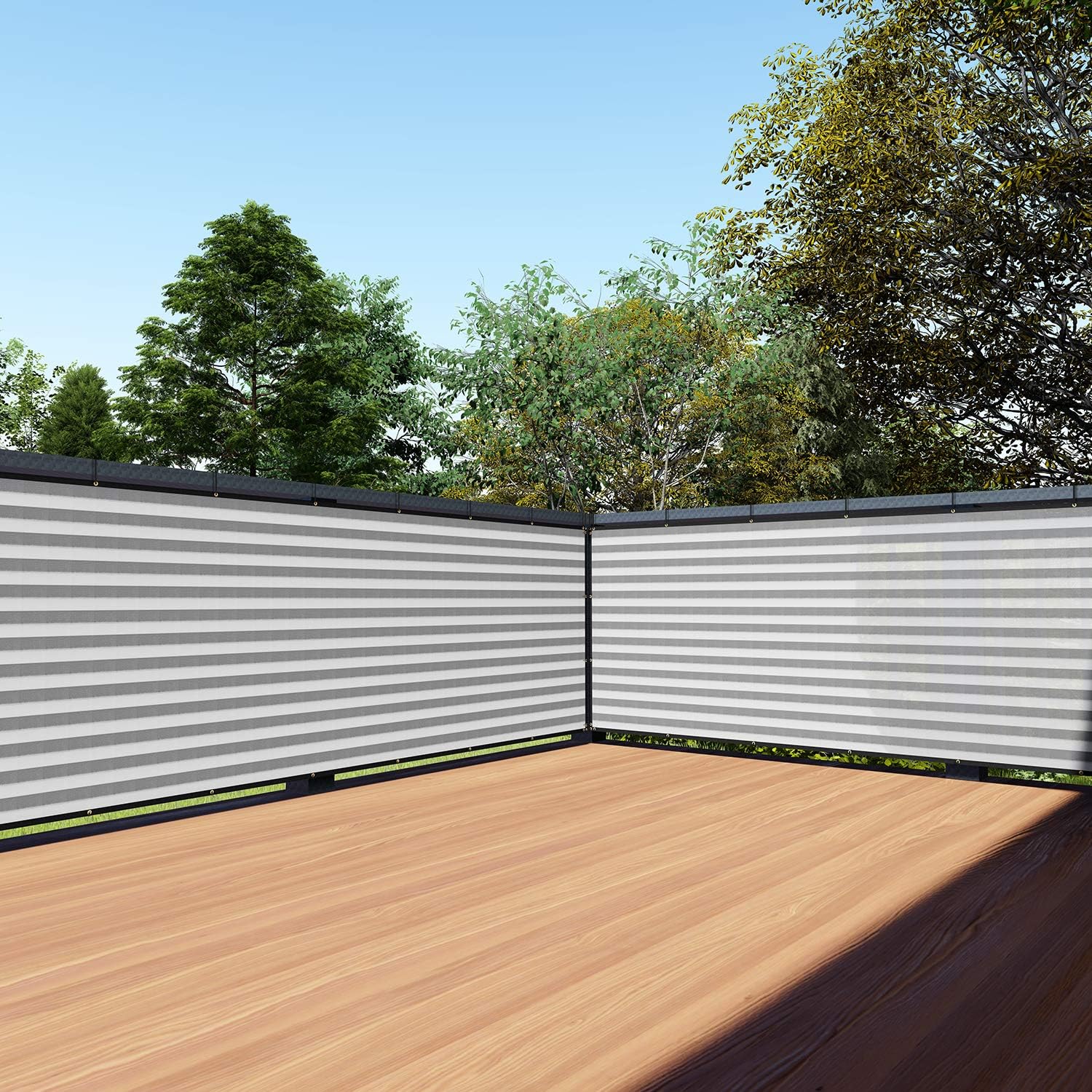 TANG 3ft x 19ft Balcony Privacy Screen Fence for Outdoor Spaces