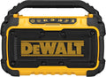 DEWALT 20V MAX Bluetooth Speaker: 100 ft Range, Jobsite Tough, 8-10hr Battery