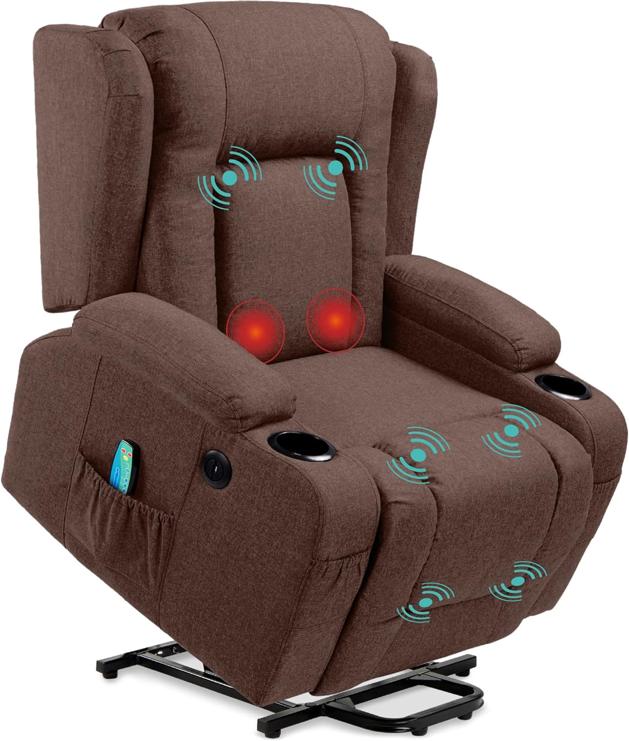 Power Lift Massage Recliner - Relax & Recharge