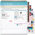 To Do List Notepad Undated Daily Planner 8.5in x 10.5in - Tear Off