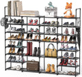 Mavivegue Extra Large Shoe Rack for 72-76 Pairs of Shoes