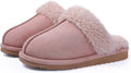 Litfun Women's Fuzzy Memory Foam Slippers - Warm Indoor/Outdoor Shoes