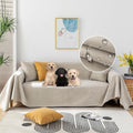 Waterproof Non Slip Sofa Cover for 3 Cushion Couch - Pet Proof