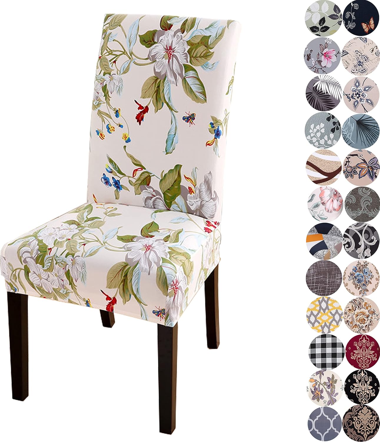 Stretchy Parson Chair Slipcovers for Dining Room Chairs Set