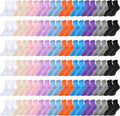 Pilates Grip Socks 60 Pairs Bulk Non Slip Yoga Socks - Studio Pack