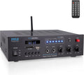 Pyle 300W Bluetooth Karaoke Amplifier - Compact 2-Channel PA System