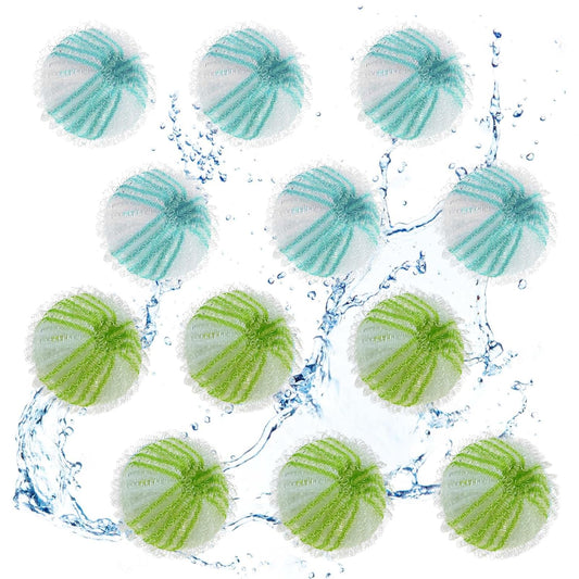 12 PCS Pet Hair Remover Balls - Laundry Savior!