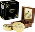 PORTHO Thoreau Go Confidently Engraved Compass with Wooden Box