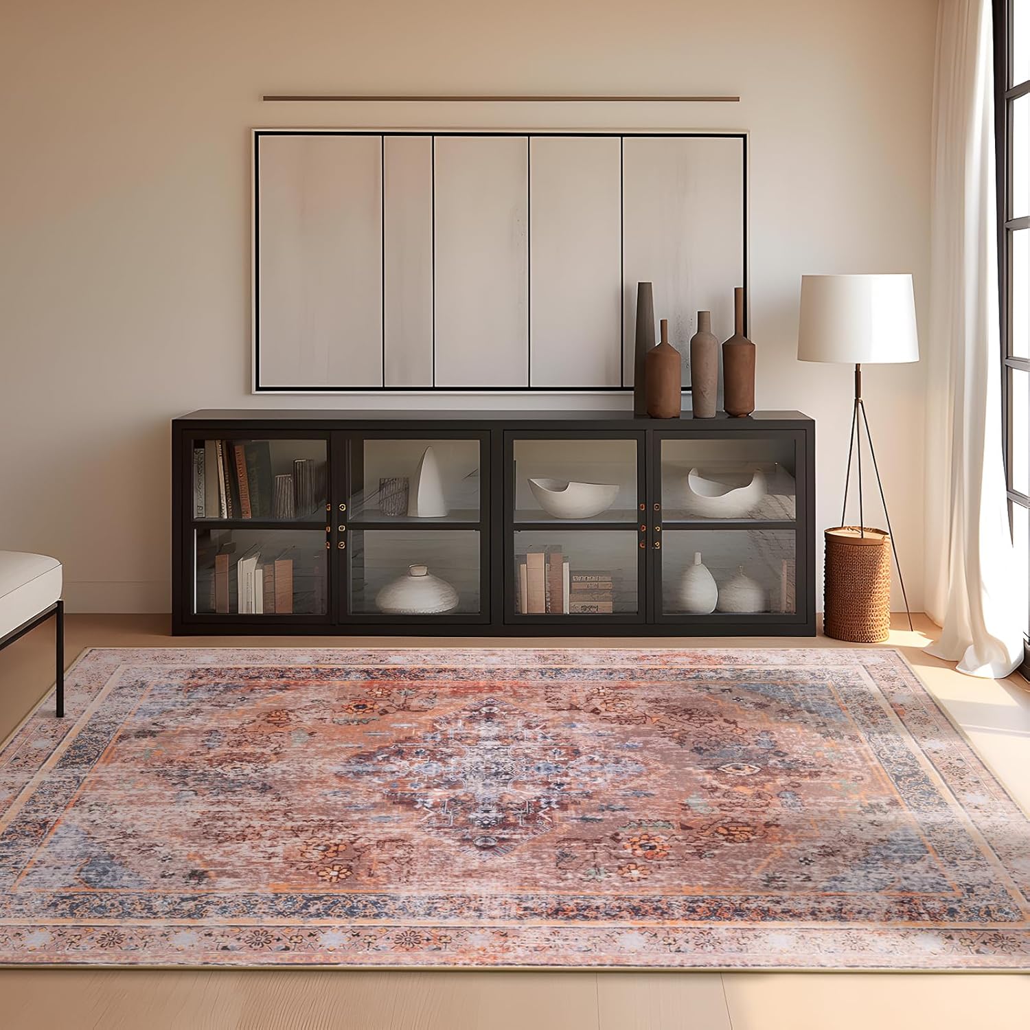 Phantoscope Vintage Collection Area Rug 5ftx7ft for Living Room