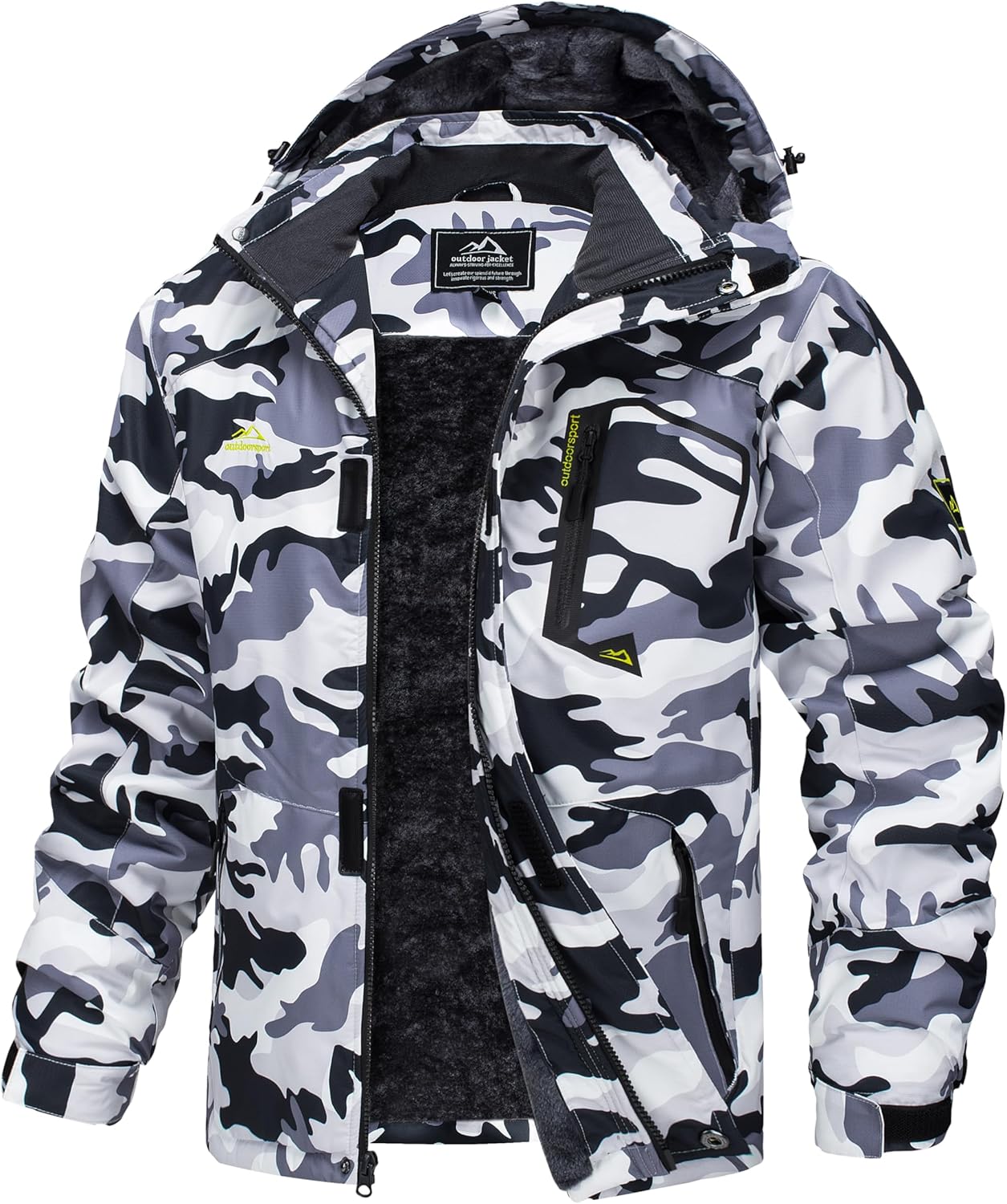 MAGCOMSEN Men's Winter Coats Water Resistant Ski Jacket Review