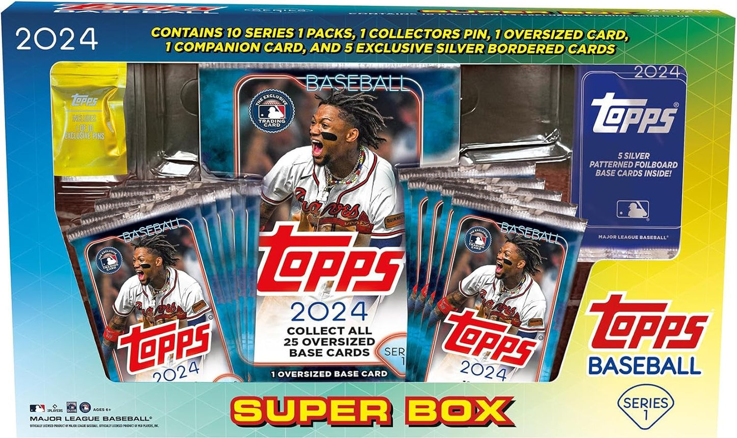 2024 Topps Series 1 Baseball Factory Sealed Super Box Review