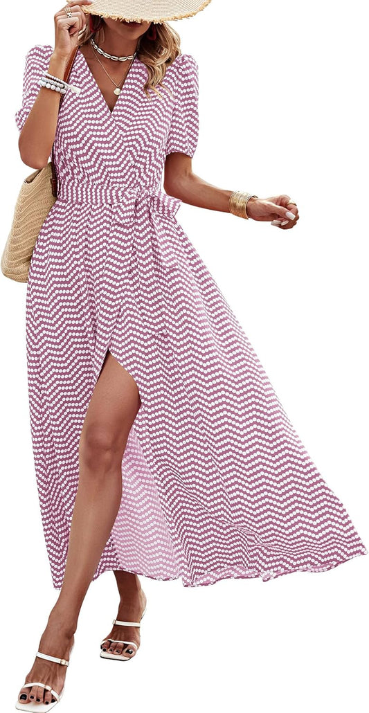 Floral Boho Maxi Dress for Women - Perfect Summer Style
